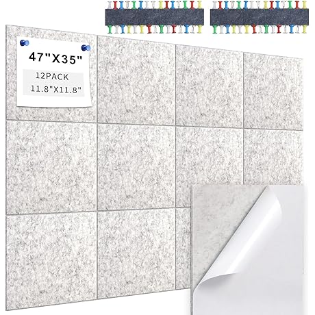 Felt Notice Board: Premium Wall Tiles for Visual Display