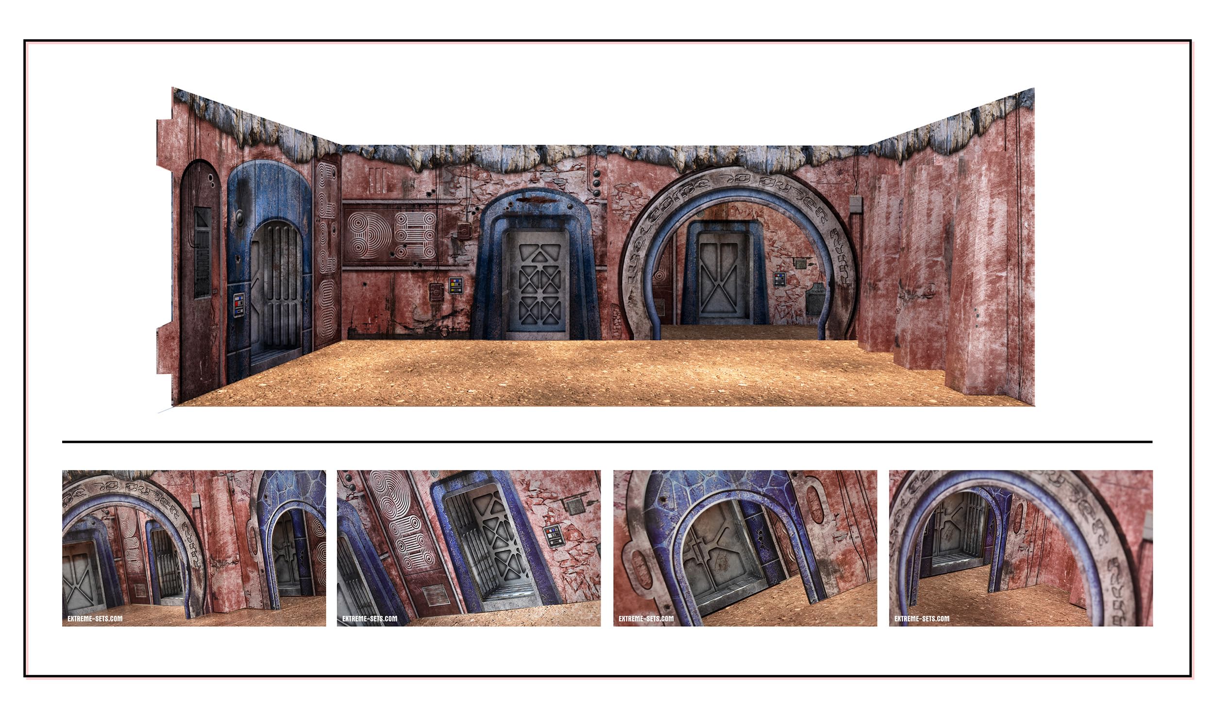 Outer Rim Pop-Up Diorama 1/12 Scale Extreme-Sets