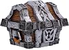 Nemesis Now World of Warcraft Silverbound Treasure Chest 10.5cm Resin Silver / Brown Official World of Warcraft Merch Treasure Chest Gaming Controller Box
