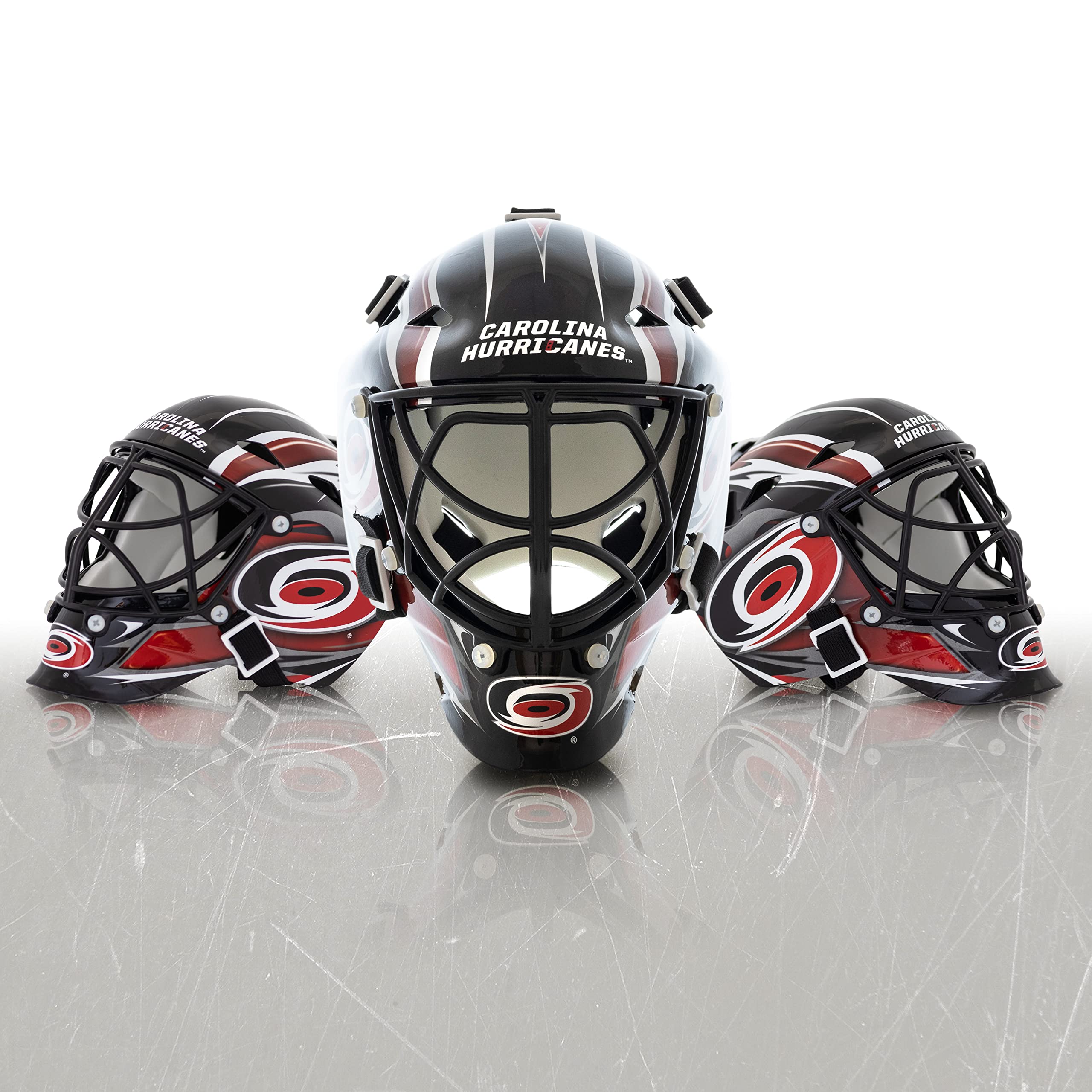 Franklin Sports Mini Masque de Gardien de But de Hockey LNH avec Logo Officiel et Étui
