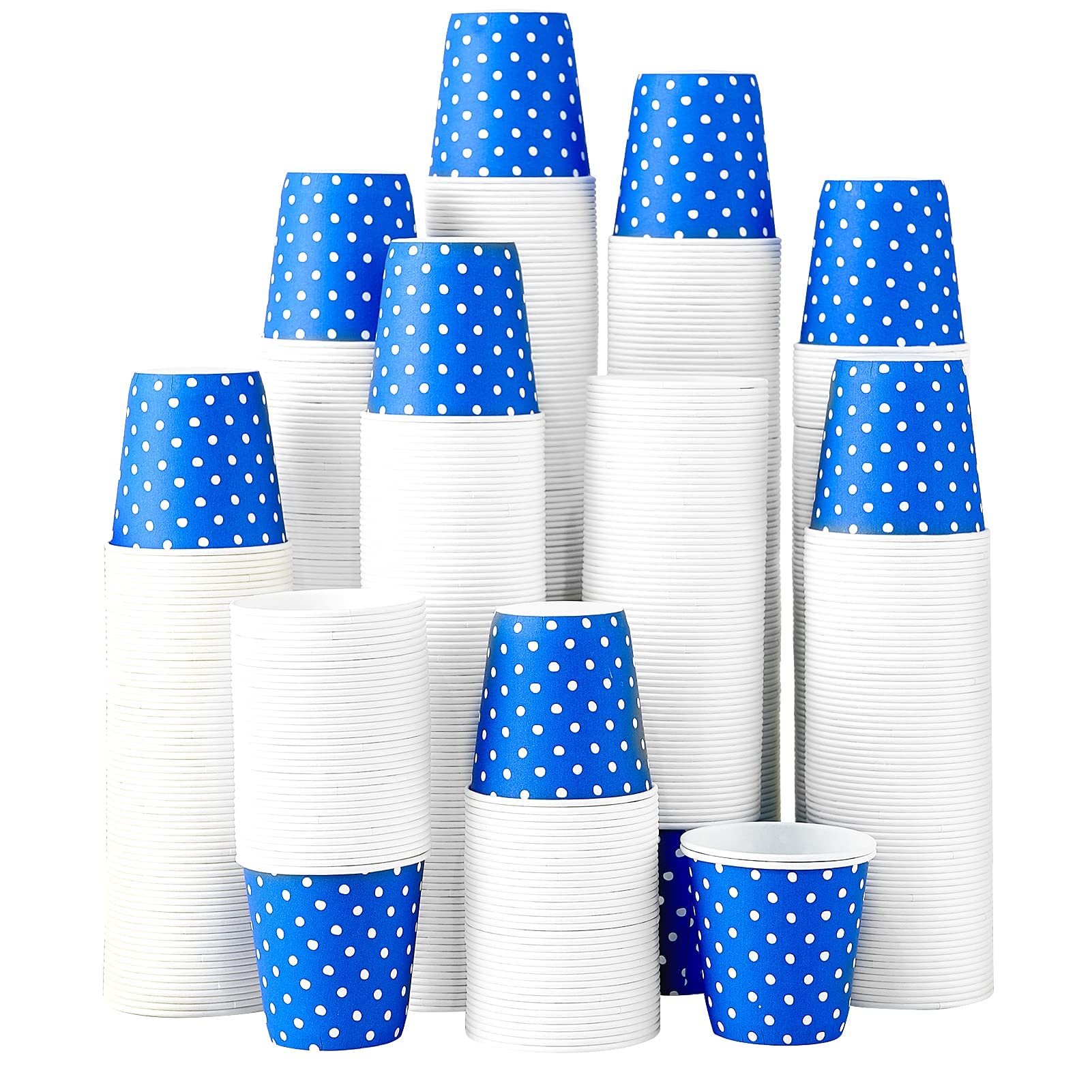 Amazon.com: [300 Pack] 3 oz Paper Cups, Blue Mouthwash Cups, Disposable  Bathroom Cups, Cold Beverage Drinking Cup for Water Coolers, Party, Home  and Office : Health & Household