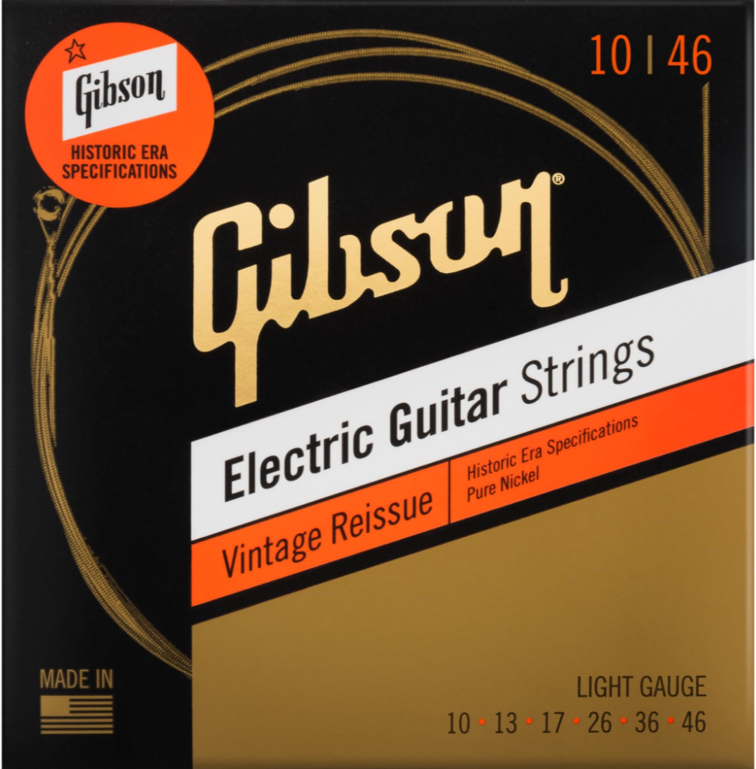 SEG-HVR10 Vintage Reissue 10-46 - Electric Guitar Strings