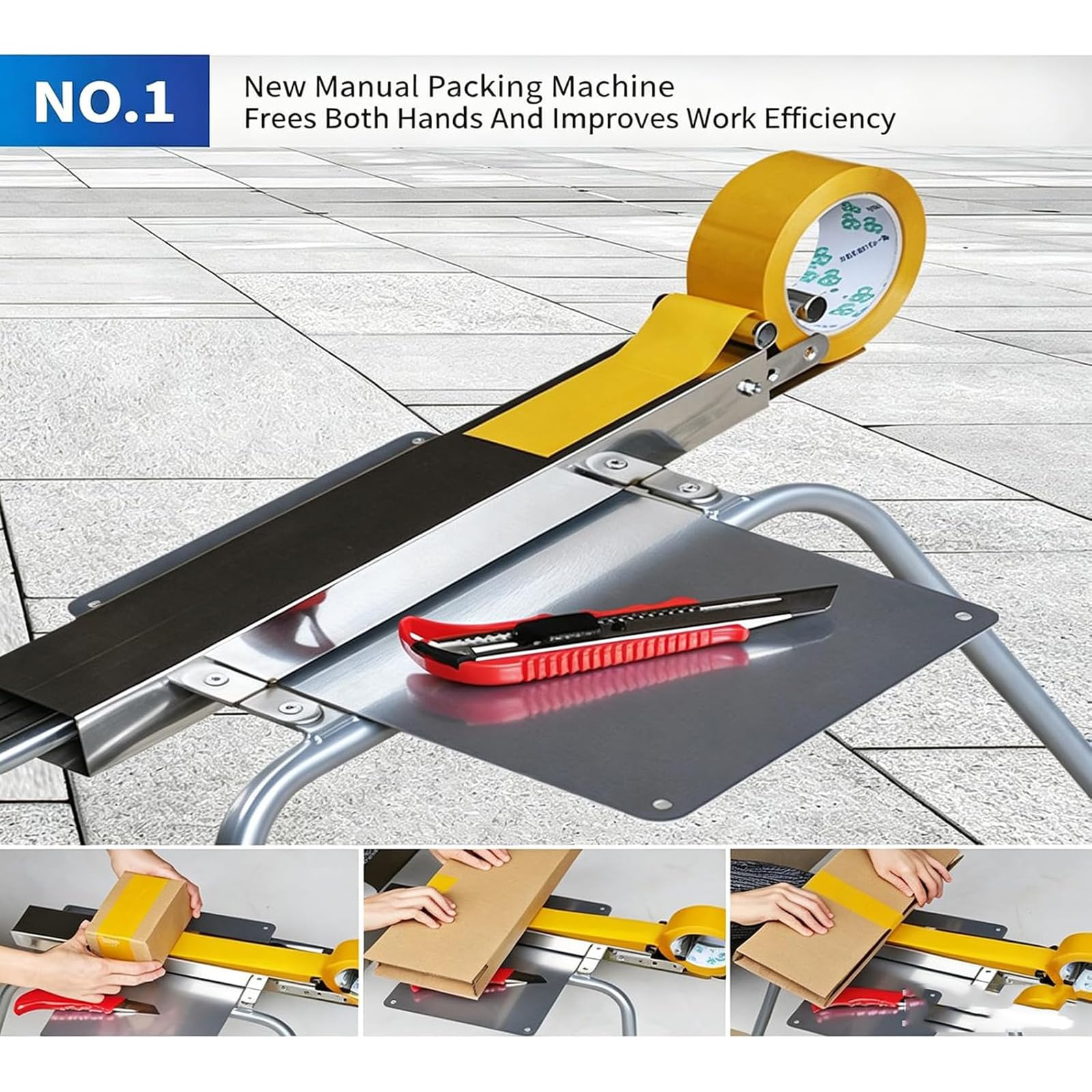 Dispenser Manuale Di Nastro Adesivo, Per Spedizioni/imballaggi/sigillature