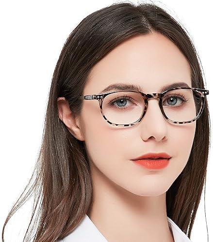 Miniatura 7 de MARE AZZURO Lentes de lectura con bloqueo de luz azul para mujer, lindos lectores redondos 1.0 1.25 1.5 1.75 2.0 2.25 2.5 2.75 3.0 3.5 4.0