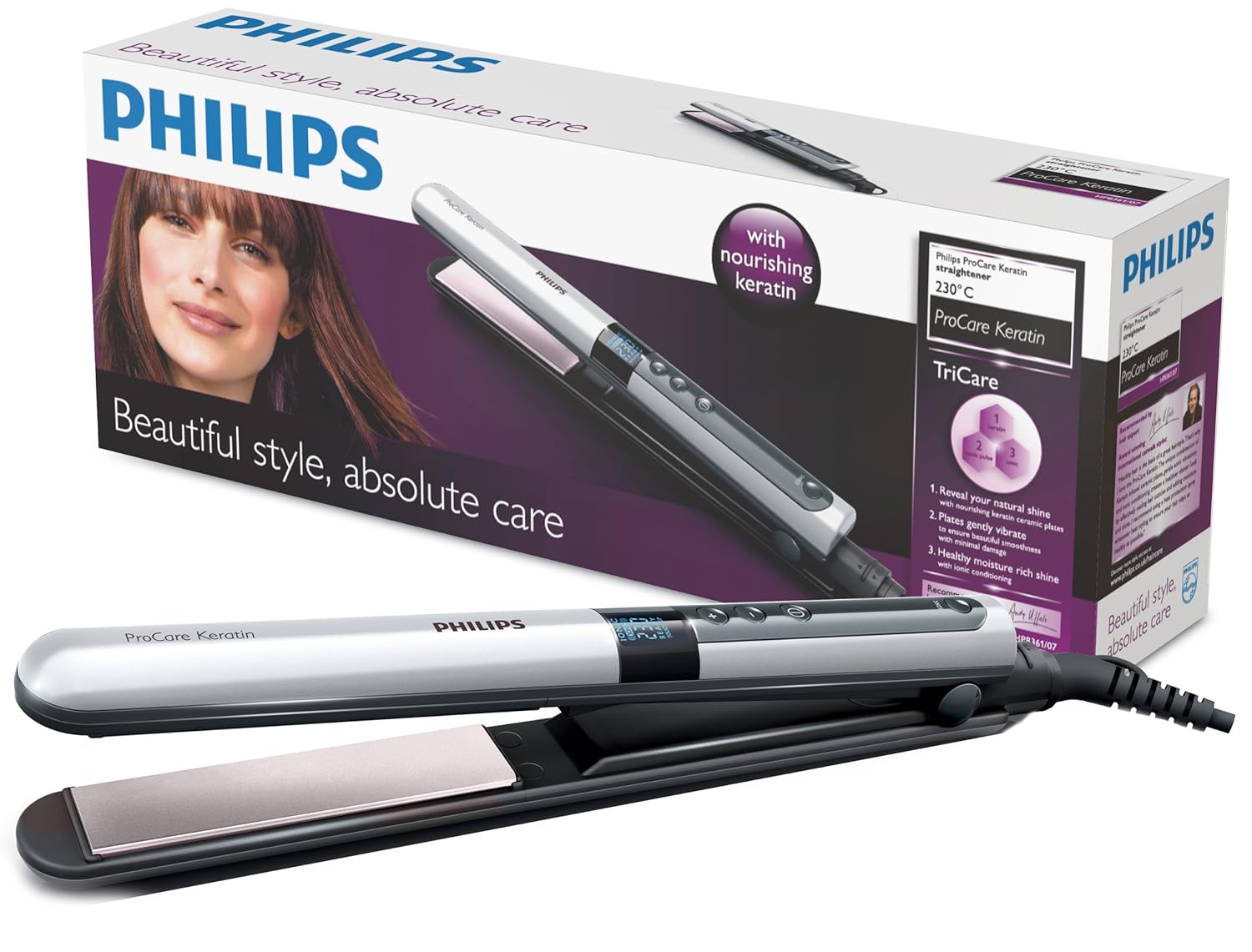 Philips procare keratin hair straightener Clearance