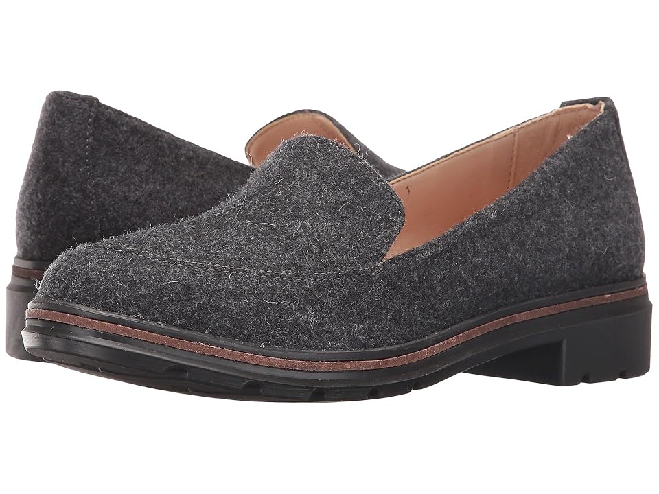 

Dr. Scholl's Hollie - Original Collection (Brushed Nickel Wool Fabric) Women's Shoes, Black