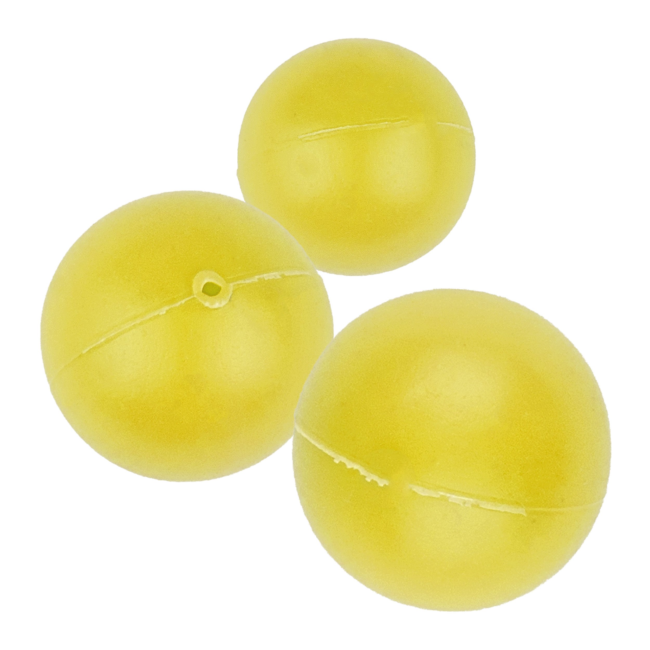 Bastante ODD Novelties 3/4 "Mini Ping Pong/Pelotas de Tenis de Mesa/Cerveza Pong Redonda (100 Unidades), Amarillo, 19 mm