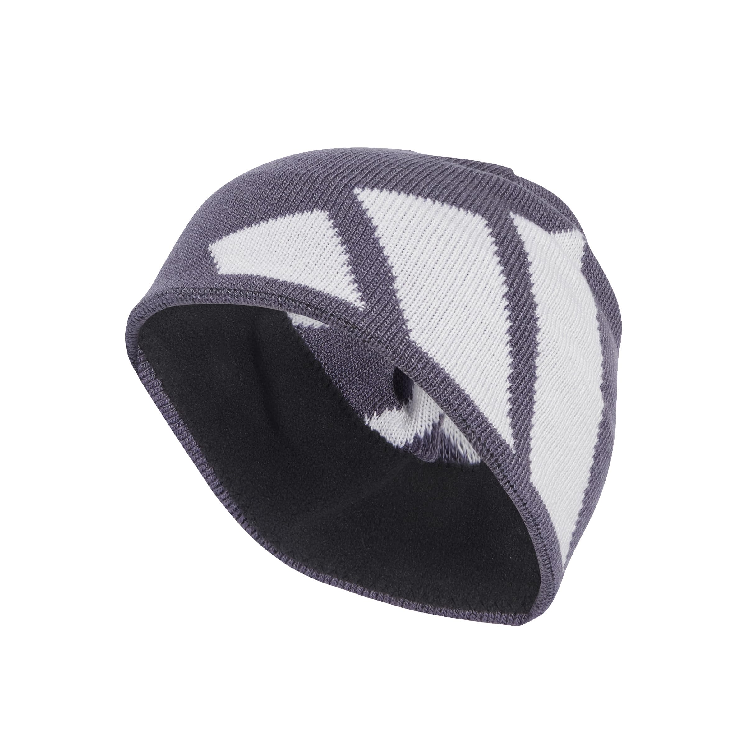 adidas Unisex Big Logo Beanie Climawarm, preloved Violet/White, L