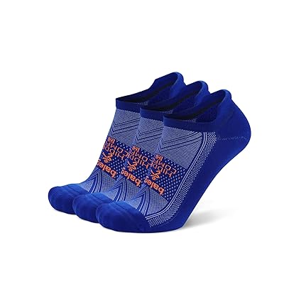 balega Hidden Comfort No Show Socks Shoes Neon Blue
