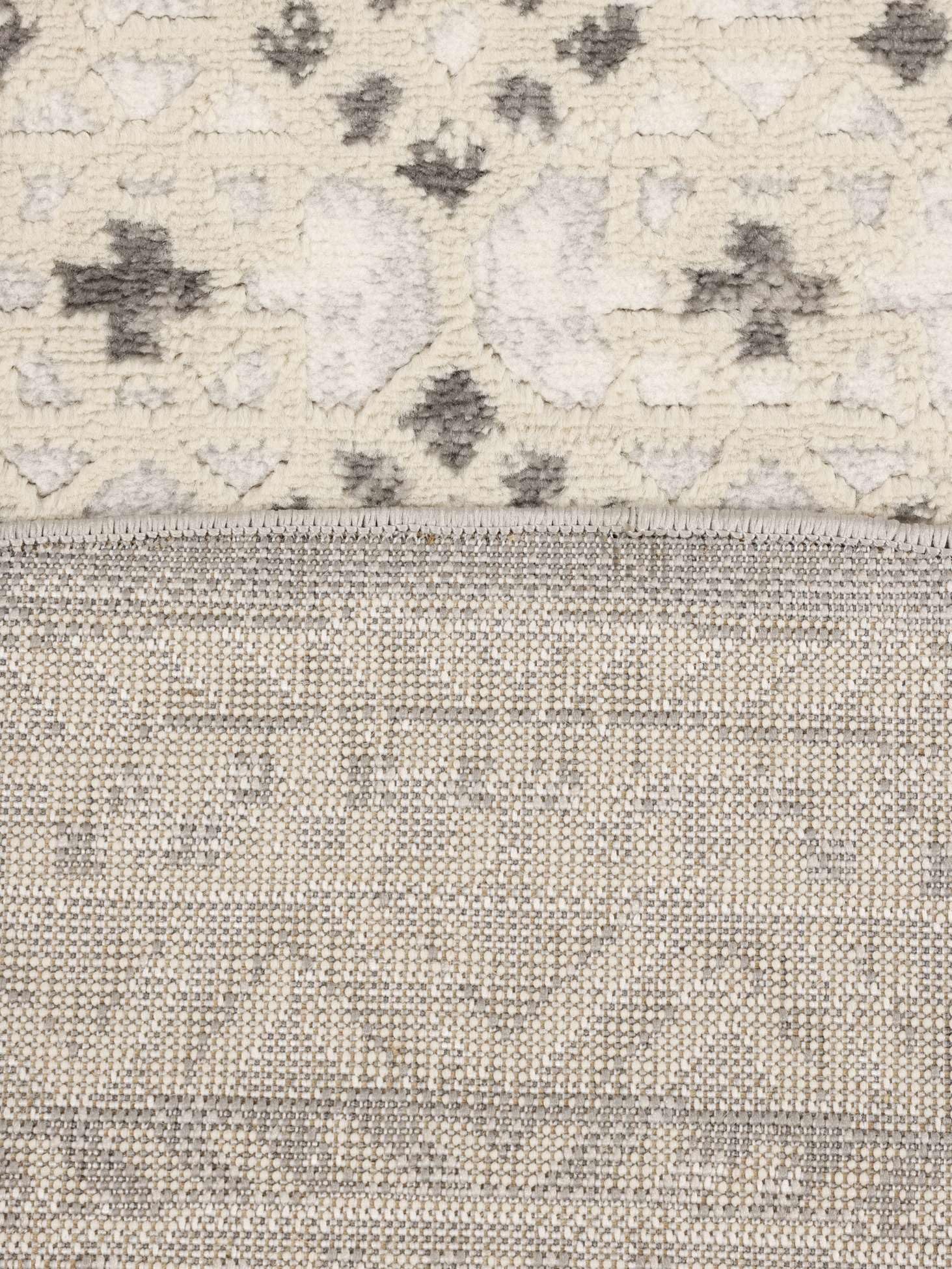 RugVista Venus Tapis, Ø 200 cm, Beige/Greige