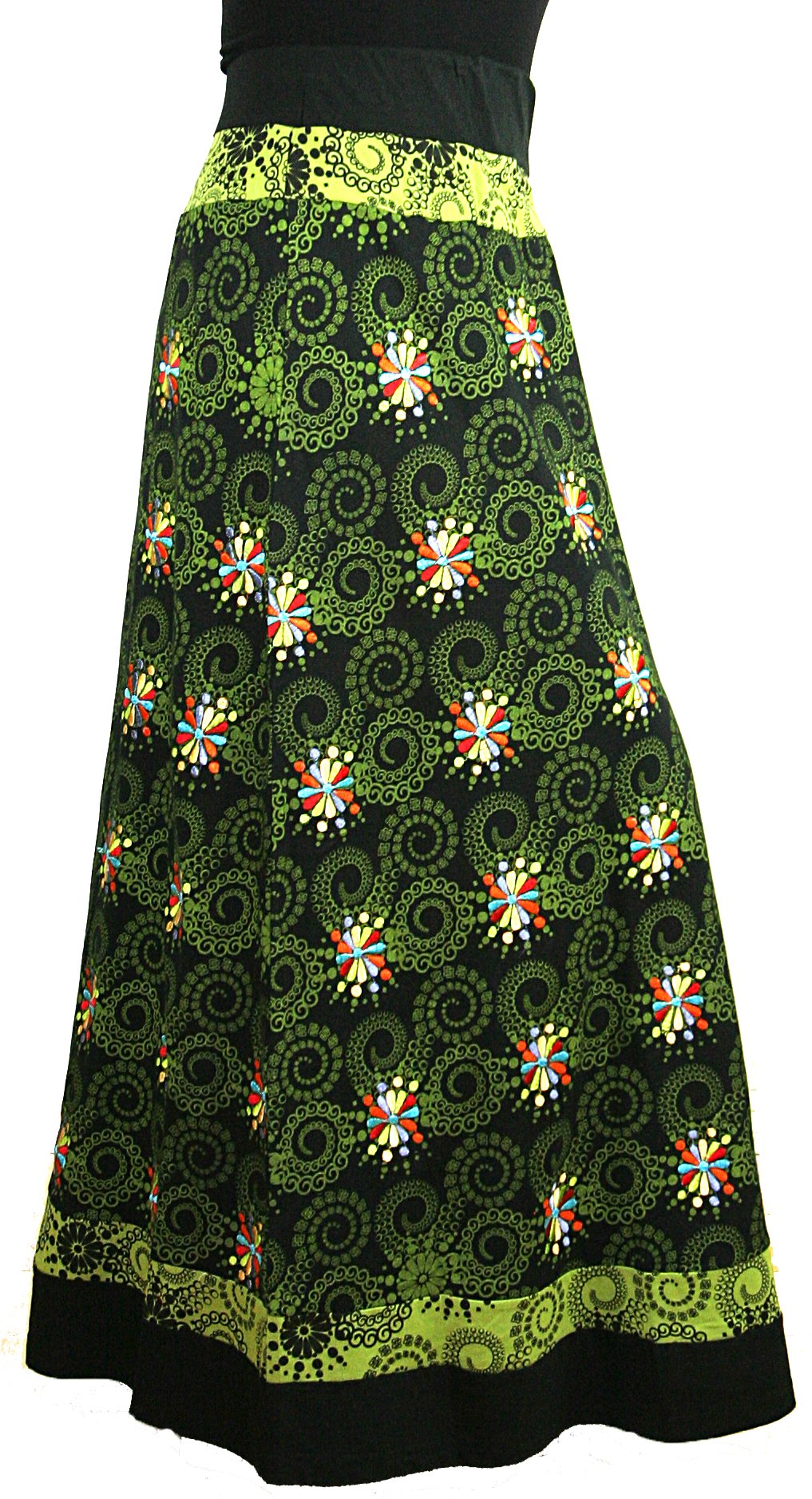 Women's After Yoga Spiral Maxi Skirt