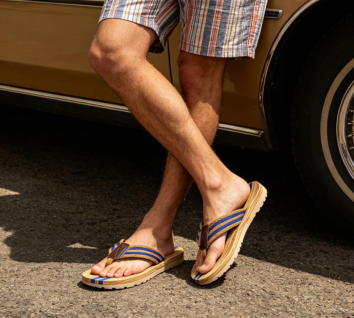 Eagsouni Chanclas Hombre Mujer Sandalias de Dedo para Verano Zapatos de Playa y Piscina Antideslizantes