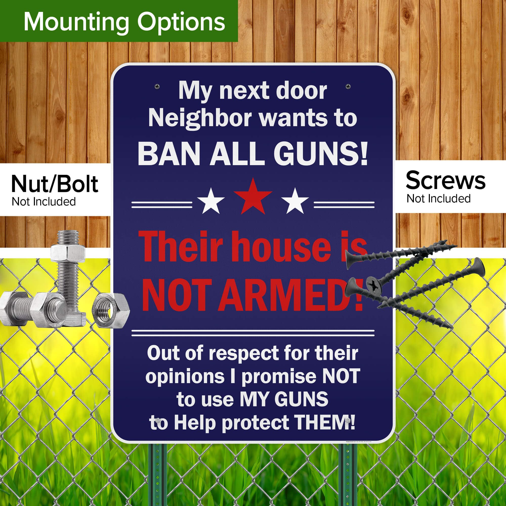 Amazon.com : My Next Door Neighbor Wants to Ban All Guns! This