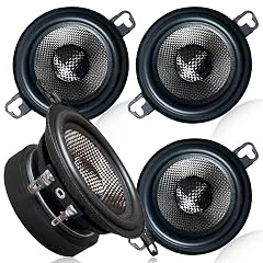 Warzone 4X WZ37PTi 3 5-Inch Super Mid Range Speaker Pair 4 Ohm 400W Max 120W RMS 90dB Sensitivity