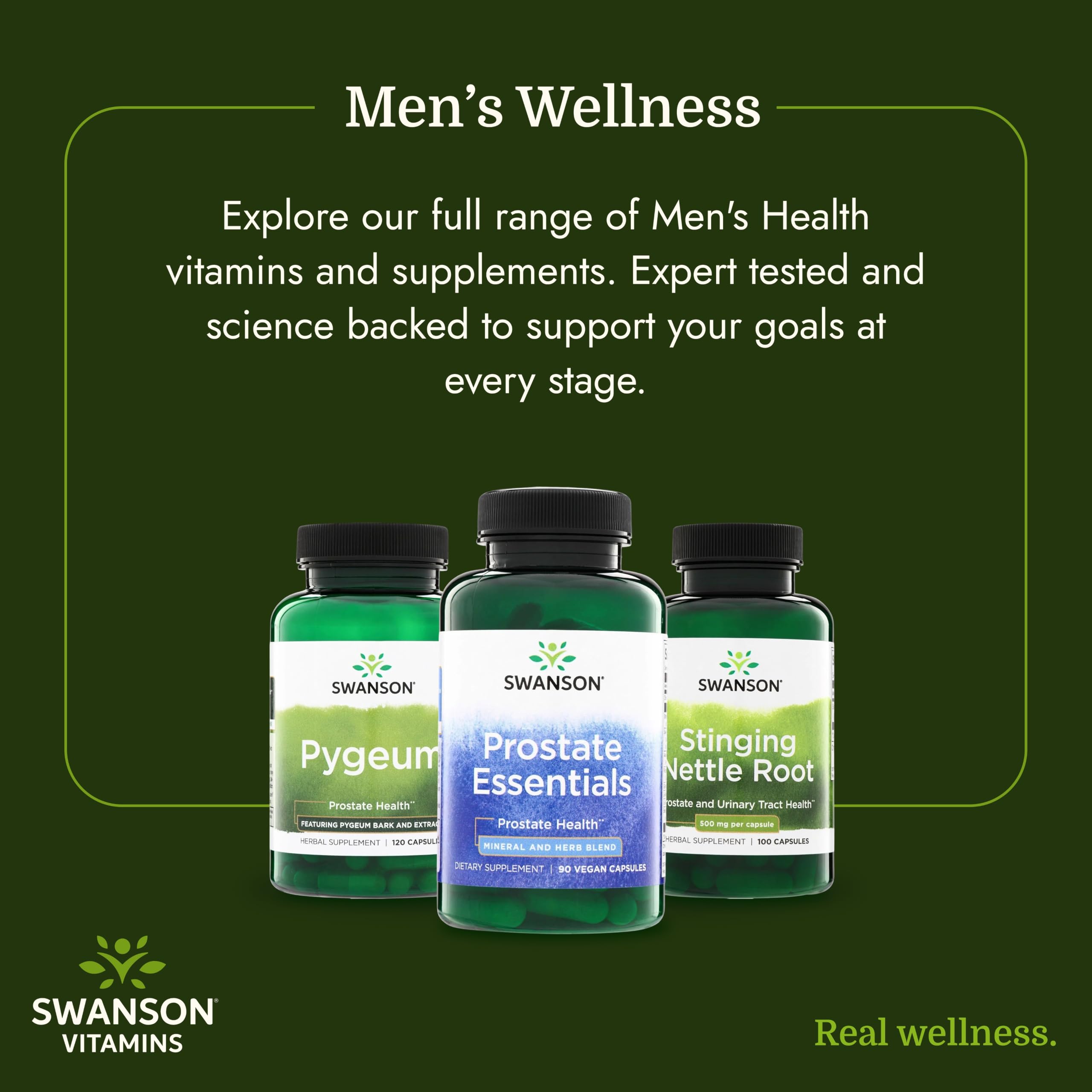 Swanson Prostate Essentials, Saw Palmetto and Zinc, 90 Veggie Capsules — Amazon image 6