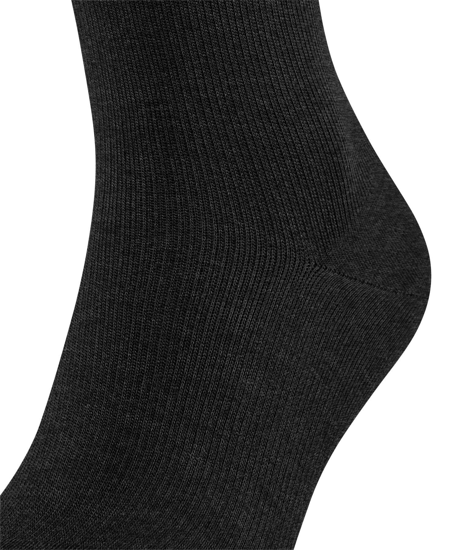 FALKE Mężczyźni Podkolanówki Energizing Wool M Kh wełna bawełna kompresyjne 1 Para, Szary Anthracite Melange 3080, 39-40