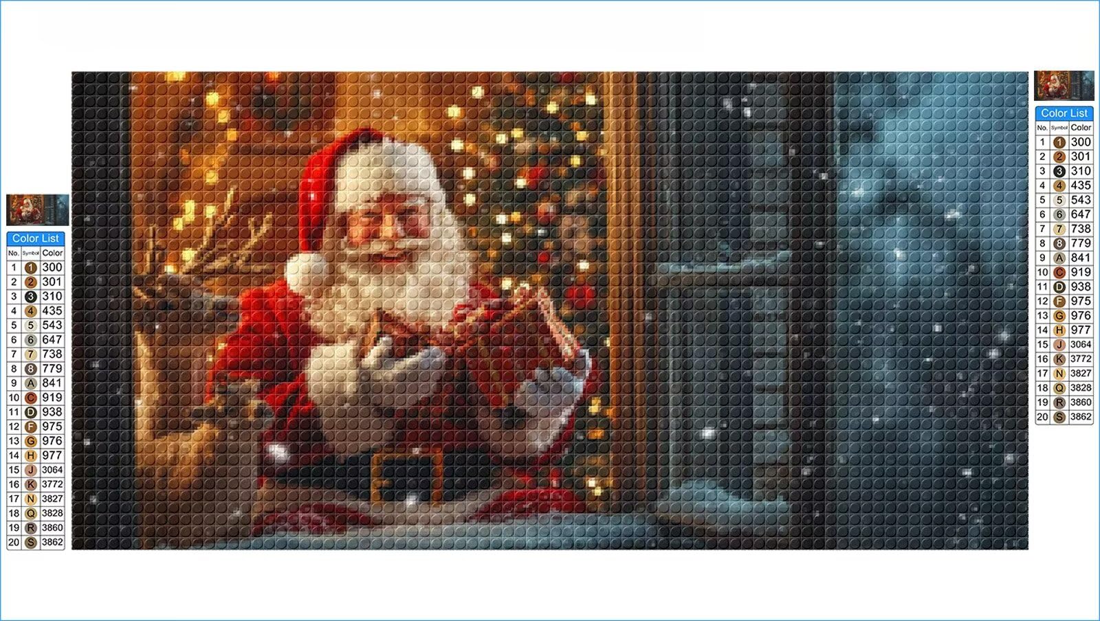 Malarstwo diamentowe Boże Narodzenie malowanie diamentowe dorośli jeleń 90 x 180 cm duży rozmiar obraz diamentowy kompletny zestaw, diamenty kryształowe sztuki, 5D DIY zestawy haftu krzyżykowego
