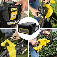 MXJFYY 18V 5000mAh Kärcher akkumulátor, 5Ah lítium-ion, összes 18V szerszámhoz 6