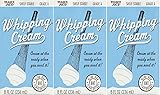 3 pack Trader Joe's Shelf Stable Tetra Grade A Whipping Cream 8 FL Oz (236 mL) Cream at the Ready When You Need It (UHT) Room Temperature, 3 Pack - SET OF 2