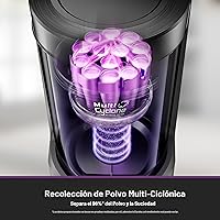 Vista 3 de Eureka Aspiradora robot E20 Plus con estación de vaciado automático sin bolsa, combo robótico de aspiradora y trapeador, capacidad de 45 días