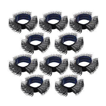 10 Packs 0.7mm Coarse Wire Wheel, Wire Bristle Brush 23mm Width for Fast Rust, Paint, and Coating Removal on Metal