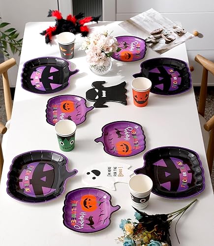 Miniatura 5 de Servilletas de Halloween  Paquete de 50  Servilletas de papel de Halloween de 3 capas para suministros de fiesta de Halloween, servilletas