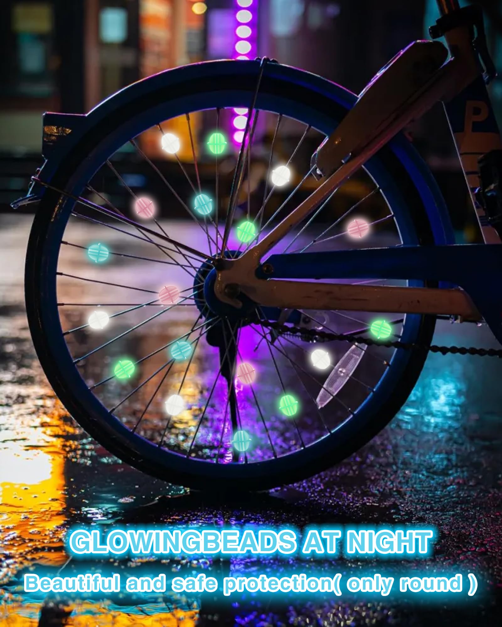 96 stuks kleurrijke spaakreflectoren fiets kinderen, reflectoren fiets spaakreflectoren kinderen, kattenogen fiets kinderen, fiets kattenogen reflectoren, sterren spaakreflectoren fiets