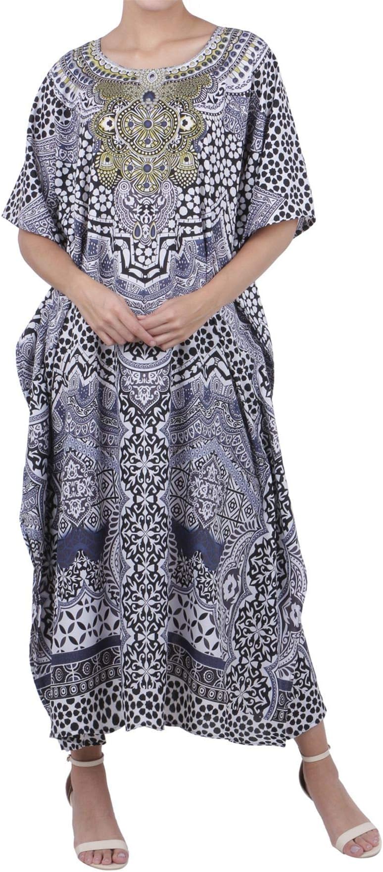 Miss Lavish LondonElegant Kaftan Dresses for Women -Plus Size African Dubai & Moroccan Kaftans