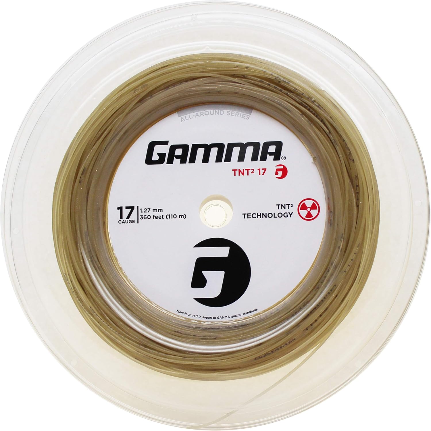 Gamma TNT2 Tennis Strings, Exceptional Playability Using The Patented TNT2 Processing, Maximize Your Comfort and Control, Excellent Feel, Crisp Response, Over 30 Years of TNT