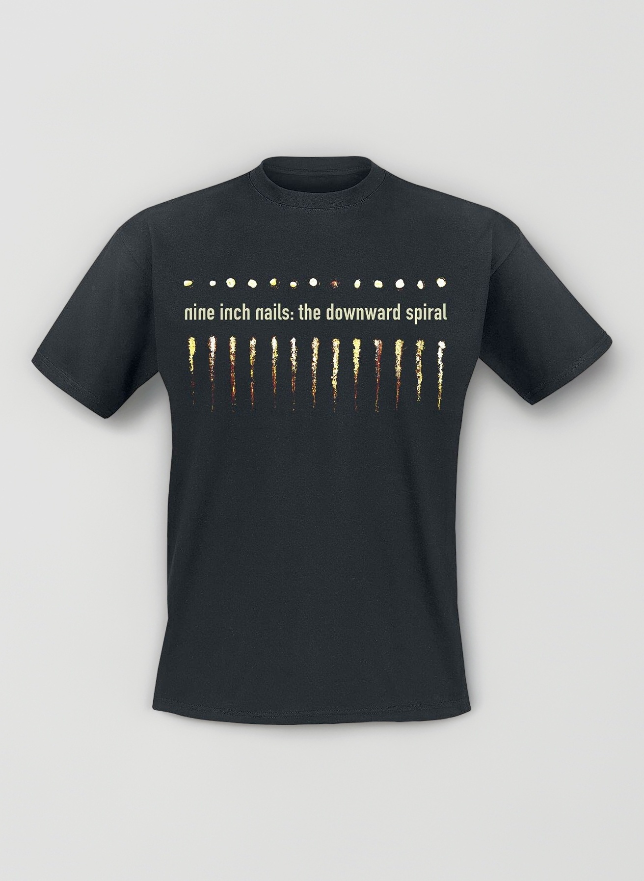 Amazon | [Nine Inch Nails] T Shirt Downward Spiral Band Logo