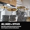 Meinl Cymbals HCS Trash Stack Cymbal 12 inch (Video) for Drum Set (30,48cm) Traditional Finish Brass, Made in Germany (HCS12TRS)