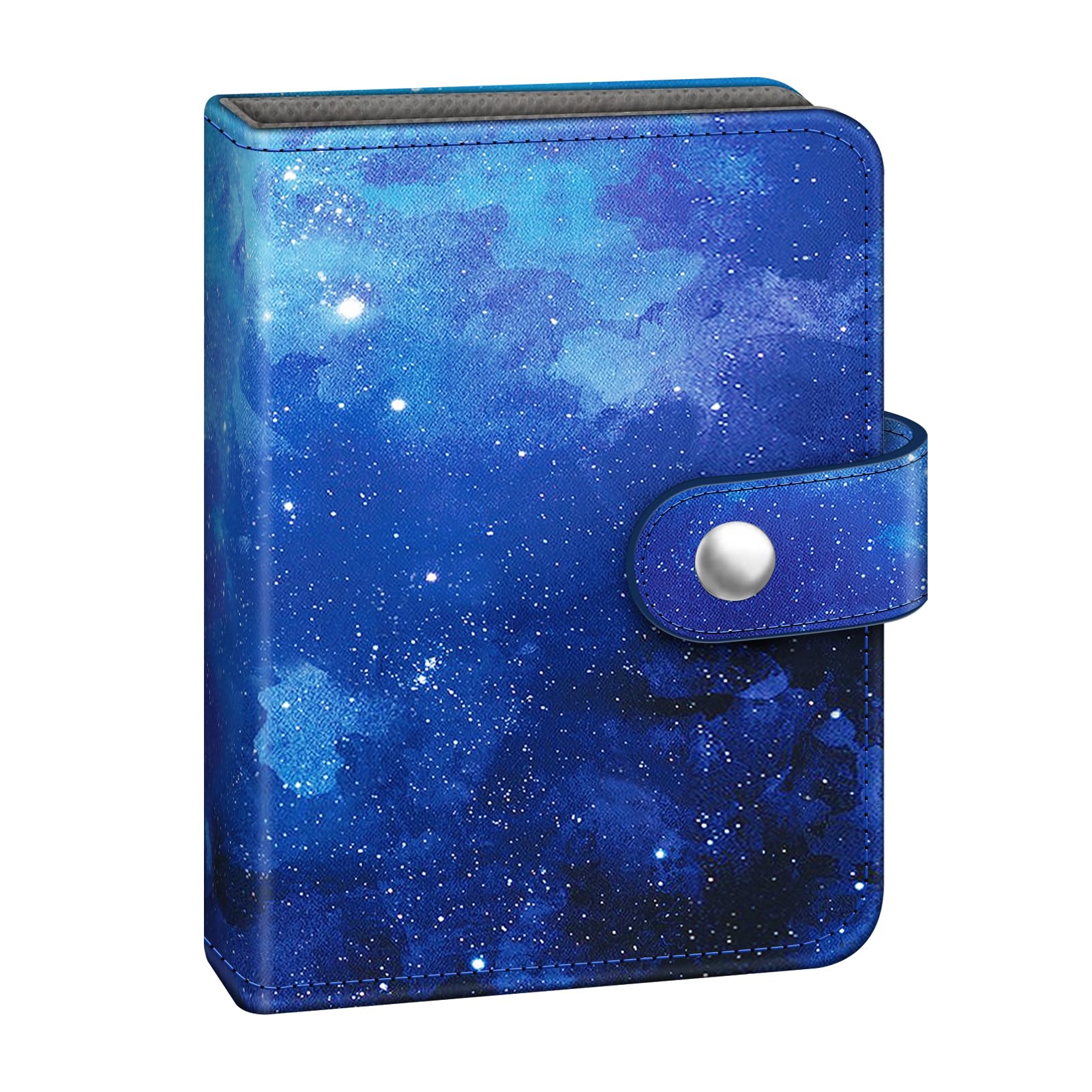 FINTIE Mini Photos Album Book for 2x3 Inch Films - 52 Pockets Small Albums for Fujifilm Instax Mini Instant Camera/Polaroid Hi-Print Pictures, Kpop Photocard Holder Binder, Starry Sky