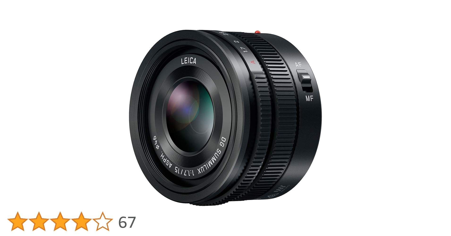 パナソニック DG SUMMILUX 15mm f/1.7 元箱あり Amazon | パナソニック(Panasonic) 単焦点 広角レンズ マイクロ