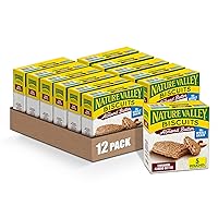 Vista 1 de Nature Valley Sándwiches de galletas, mantequilla de almendras, 5 unidades, 6.75 onzas (paquete de 12)