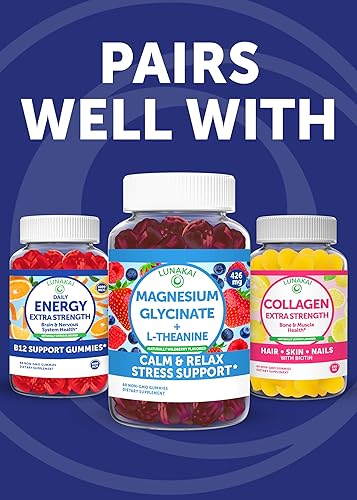 Miniatura 9 de Lunakai Gomitas de monohidrato de creatina fabricadas en Estados Unidos para mujeres y hombres - Gomitas de creatina veganas para apoyo muscular y