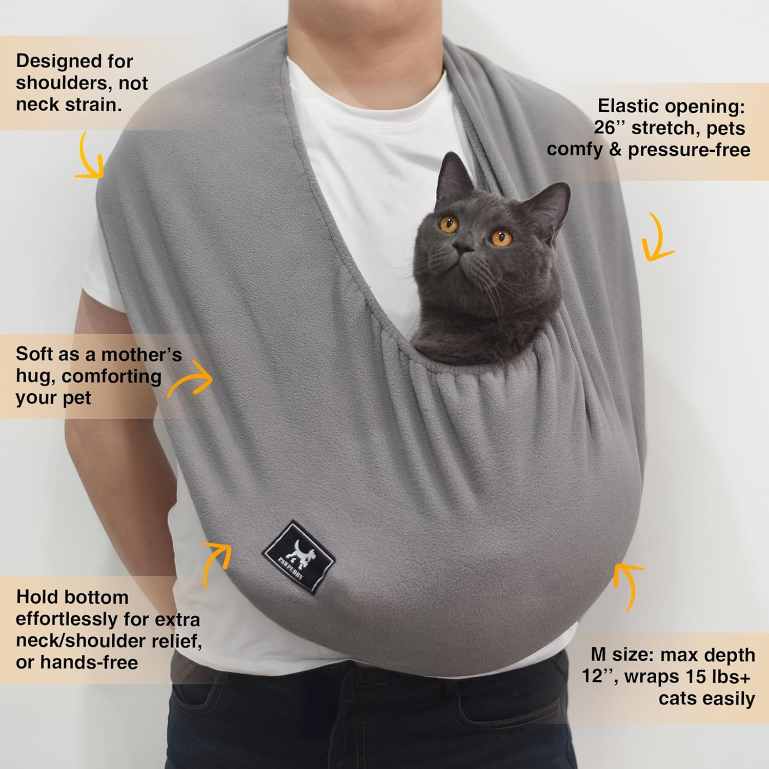 Cozy Cuddles: The Ultimate Cat Sling Carrier Review