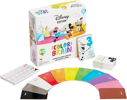 Miniatura 2 de Disney Colorbrain, el mejor juego de mesa para familias que aman Disney.