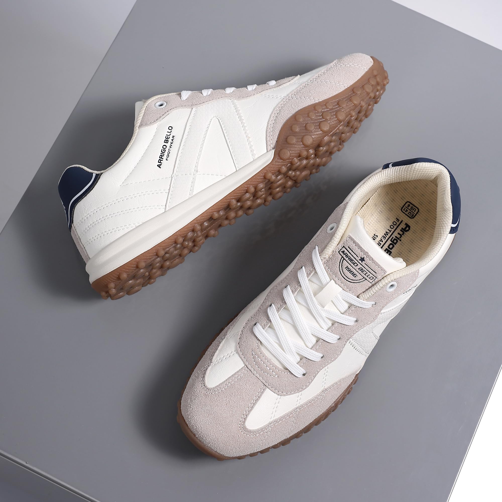 ARRIGO BELLO Scarpe Uomo Sneakers Casual Leggere Ginnastica Antiscivolo Basse Scarpe per Outdoor all'Aperto EU 41-46