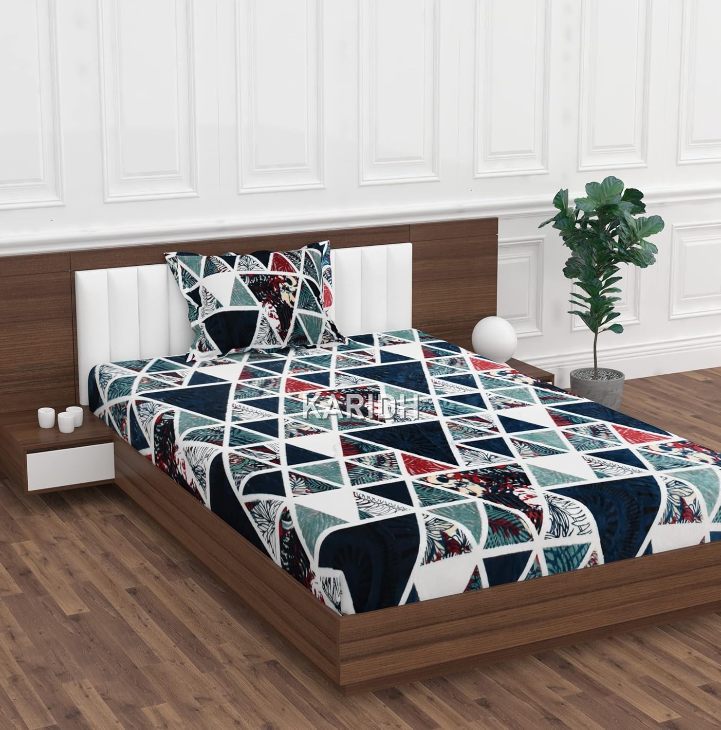Buy KARIDH All Around Elastic Warm bedsheets for Winter for Single Bed
