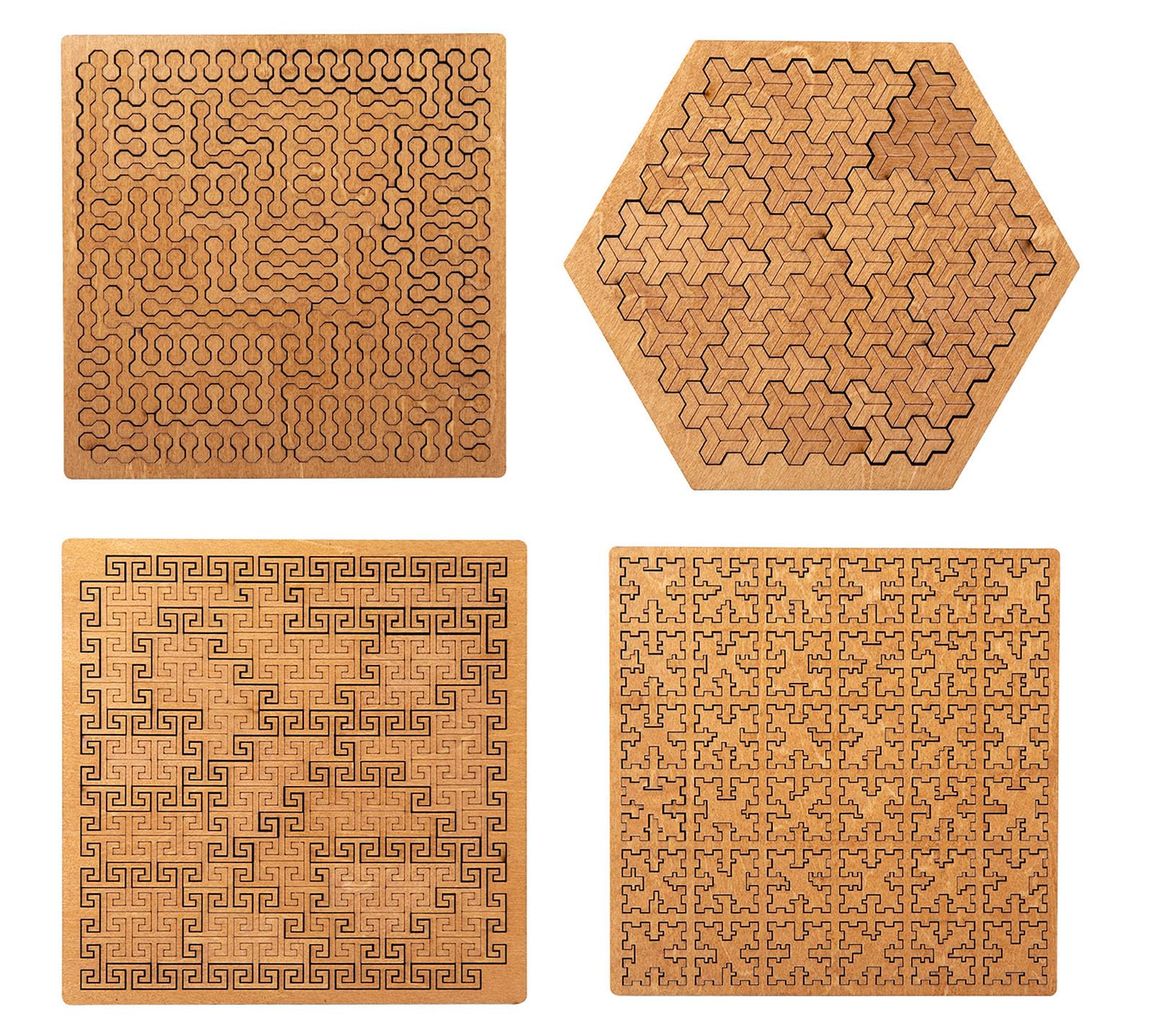 Rompecabezas de Madera, Juego de Lógica de Rompecabezas Geométrico