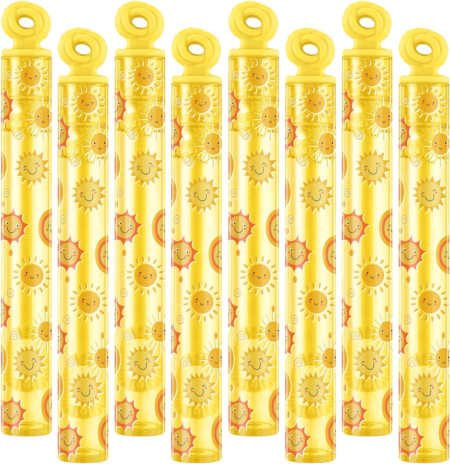 32 Pcs Summer Sunshine Bubble Wands Summer Bubble Wand Party Favors for Adult Pool Activity Birthday Party Goodie Bag Stuffers Gifts Wedding Supplies
