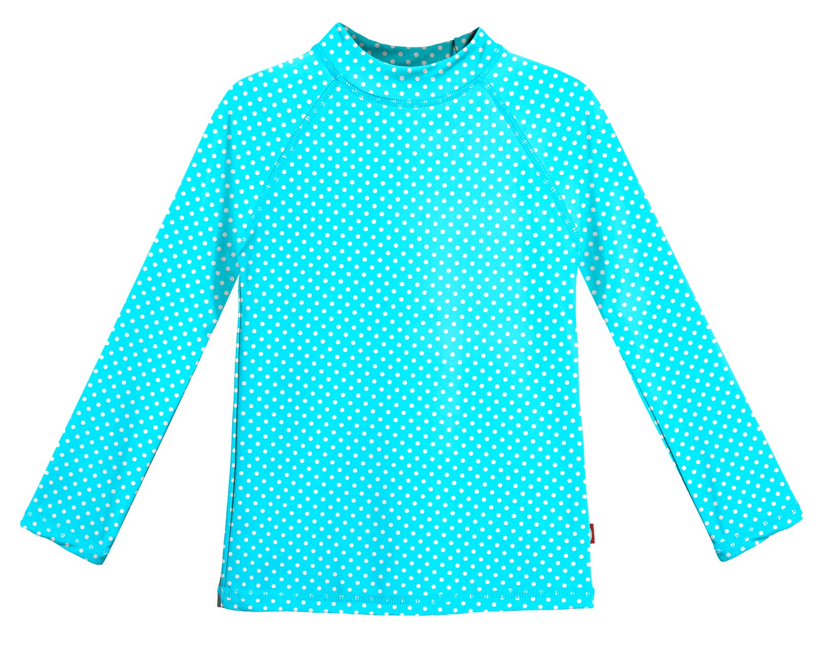 Long Sleeve Rashguard for Girls with UPF 50+ Sun Protection | White by City Threads