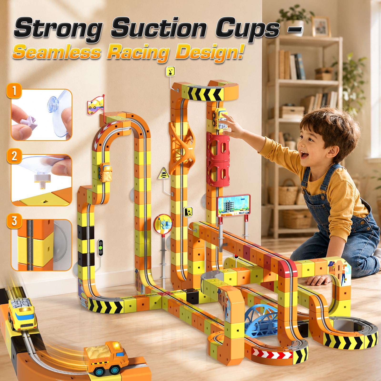 Construction Train Set - 112PCS Electric Tracks -4 Construction Train Set - 112PCS Electric Tracks -4