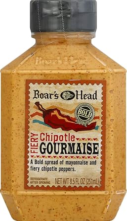 Boars Head Chipotle Gourmaise Regular Fat Content Squeeze Bottle Rp 8.5 Oz