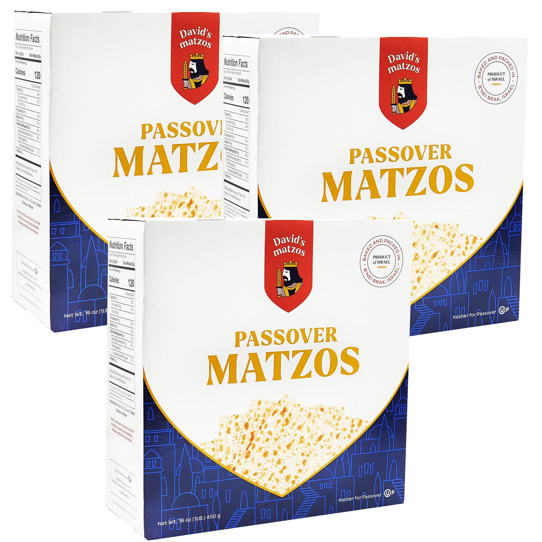 Buy Matzo Passover Matzah Israeli Kosher For Passover King David Matzos