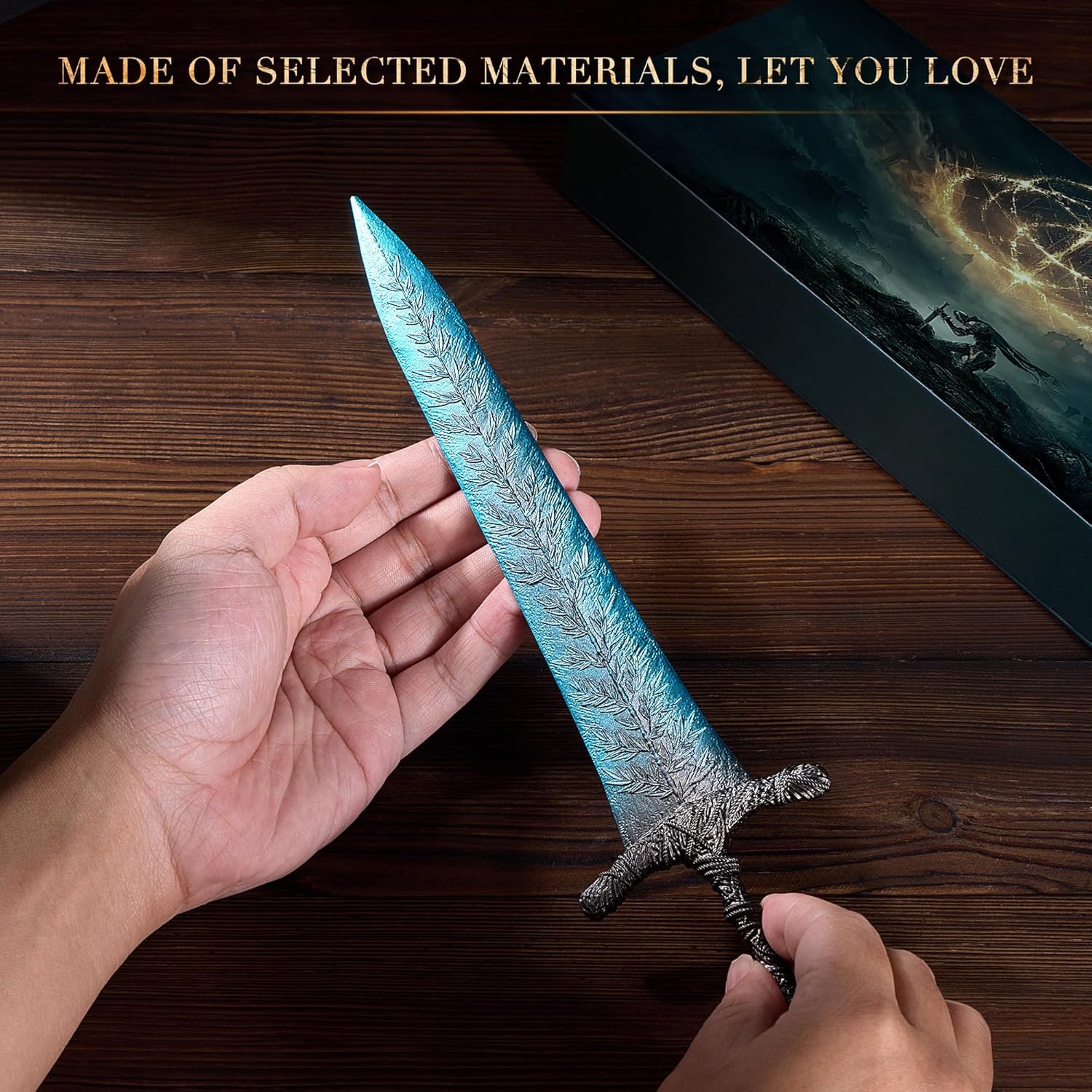 Elden Ring Großschwert Replik - 30cm Metall Sammlerstück Mit Ständer