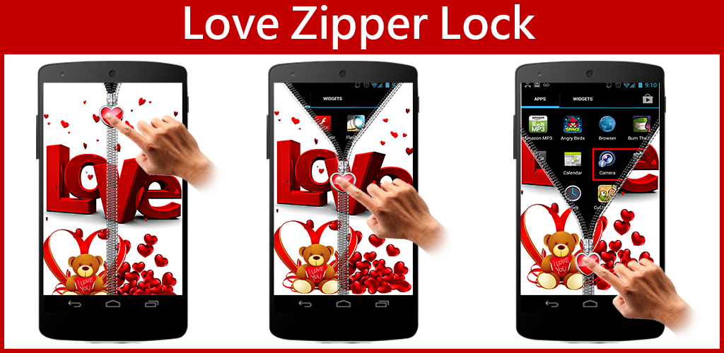 Love Zipper Lock:Amazon.com:Appstore for Android