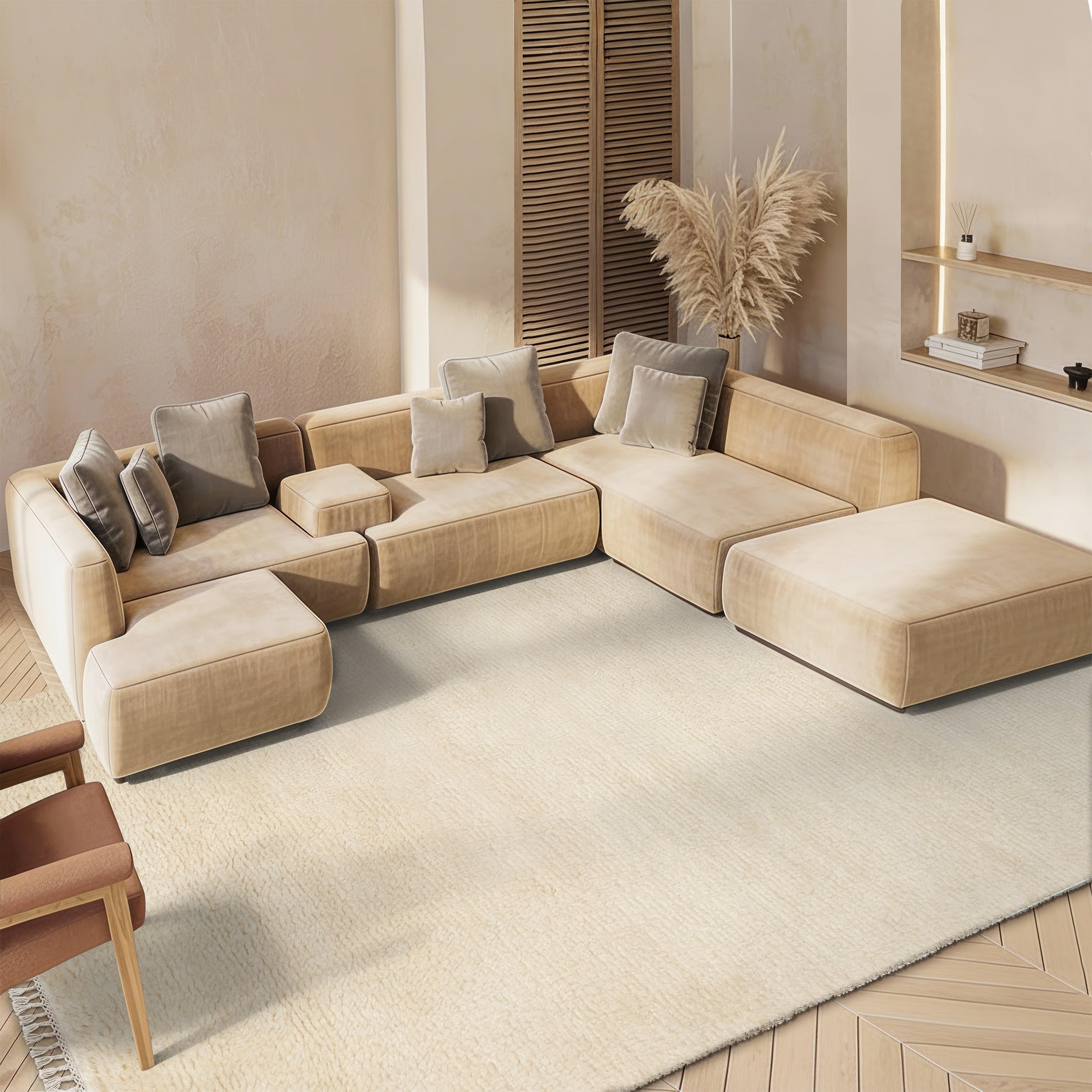 Amazon.com: SAFAVIEH Area Rug 8x10 - Casablanca Shag Collection