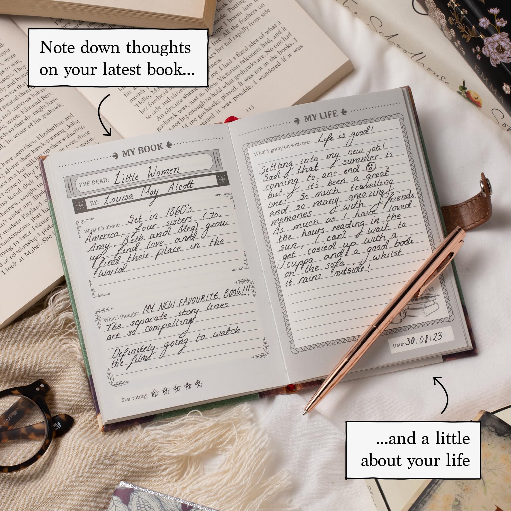 IF Journals for Life - My Life Through Books, Multi - Image 3