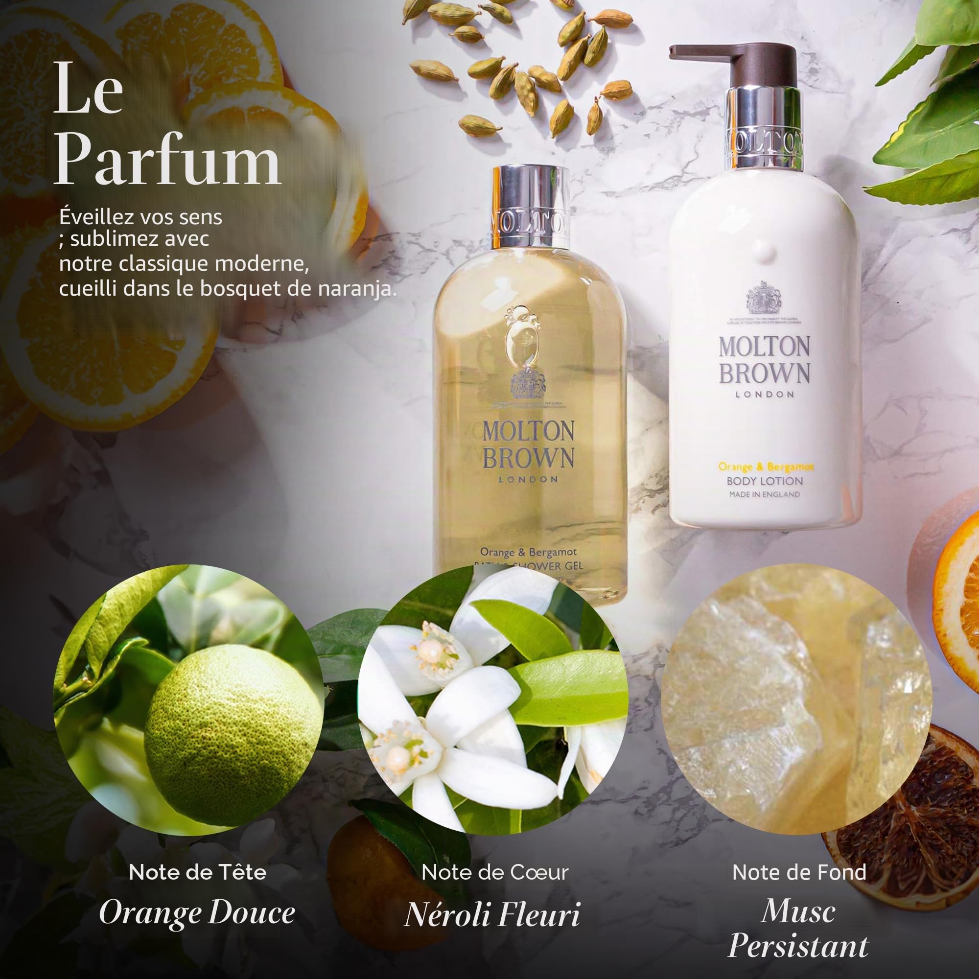 Molton Brown Eau de toilette Orange et Bergamote 100 ml